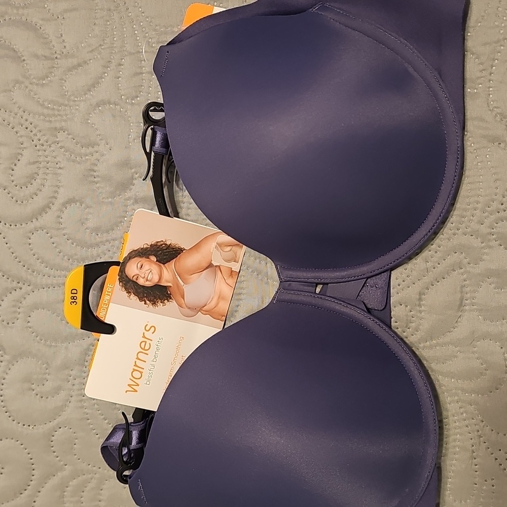 Warner's Women's Blissful Benefits Underwire Tshirt Bra In Smoky Colored Bra